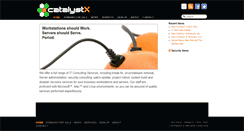 Desktop Screenshot of catalystx.com