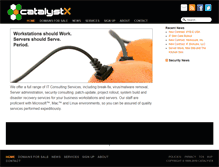 Tablet Screenshot of catalystx.com